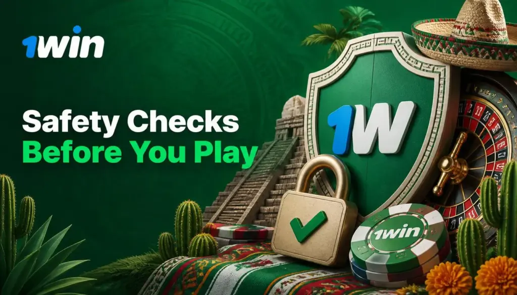 Ilustración de casino 1win para México: conditions